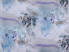 Шелк натуральный БИРЮЗОВЫЙ ВОСХОД